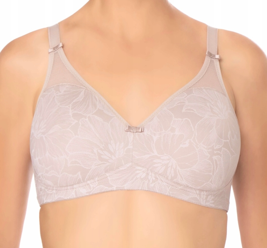 Podprsenka Felina Vision Bloom Nos 203288 měkká bez kostic béžová 100A