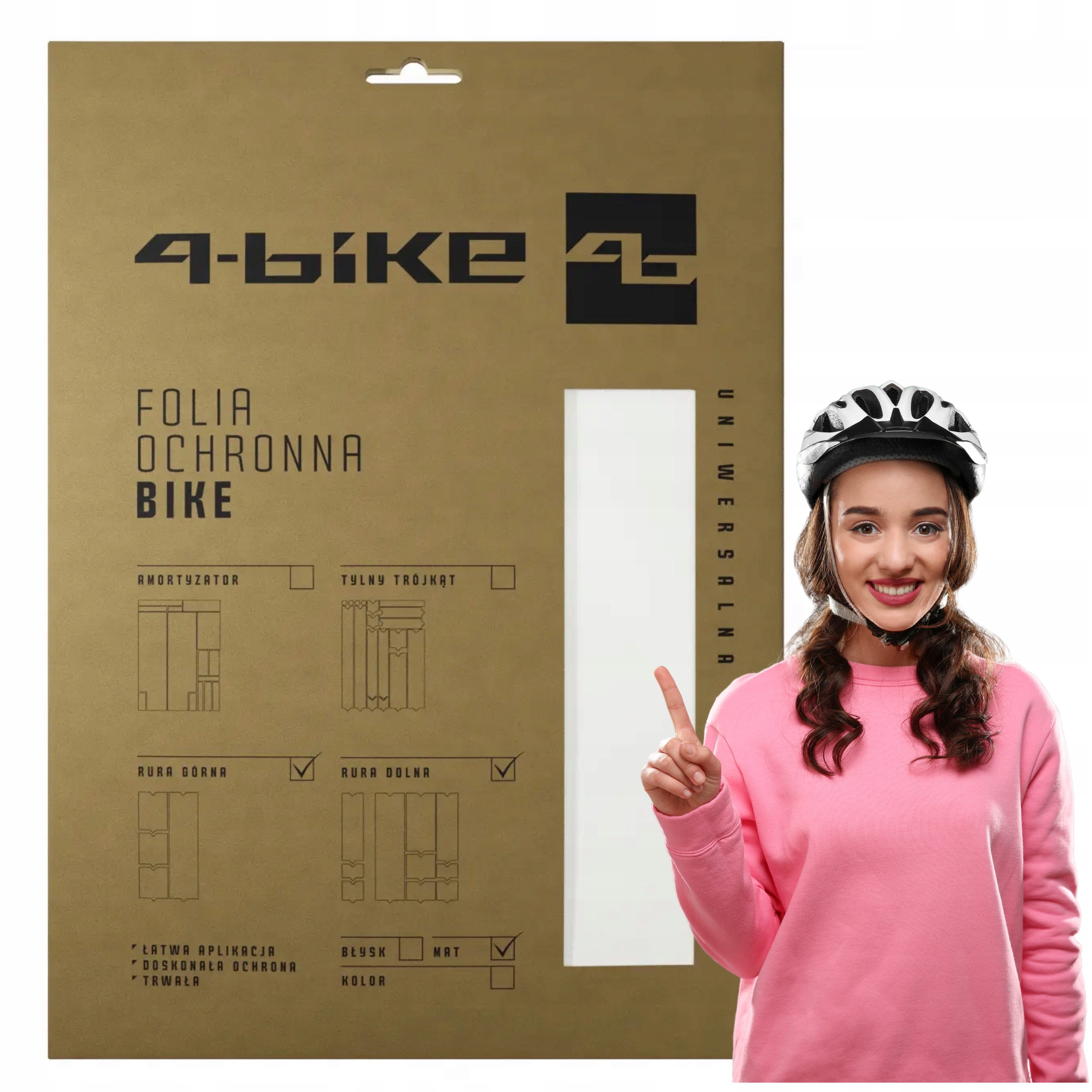 Ochranná Fólie pro páteřní stranu cyklistické podložky Extra