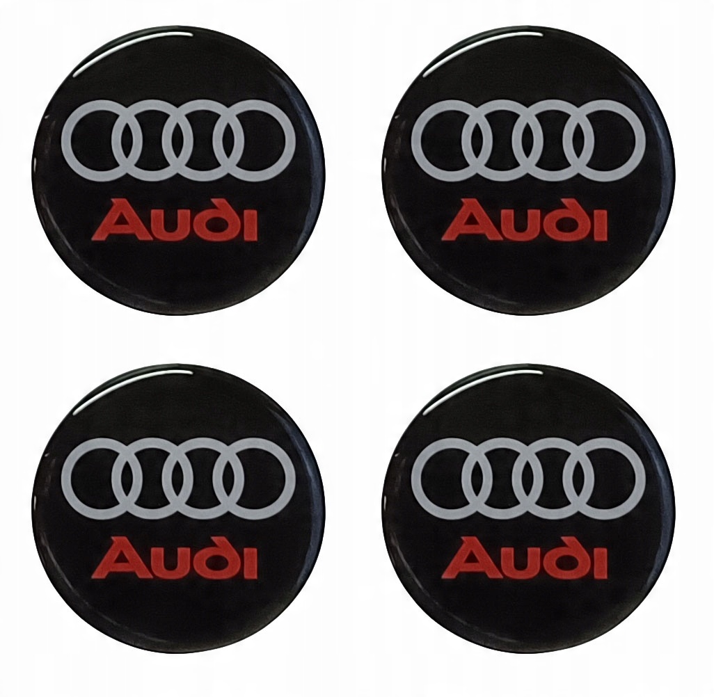 

Naklejki Na Felgi Kołpaki Audi Czerwone