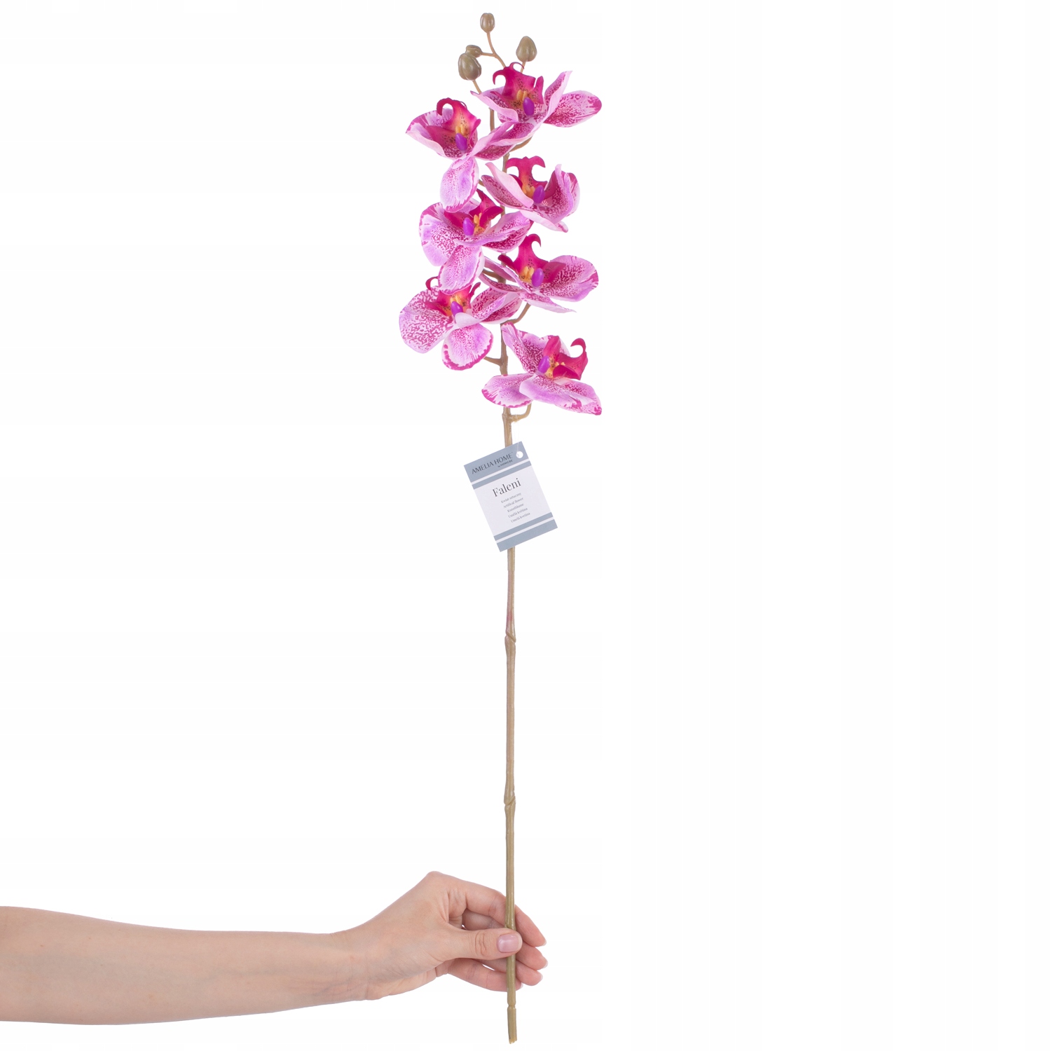

Storczyk gałązka sztuczny 76 cm Purpurowy 1 szt.
