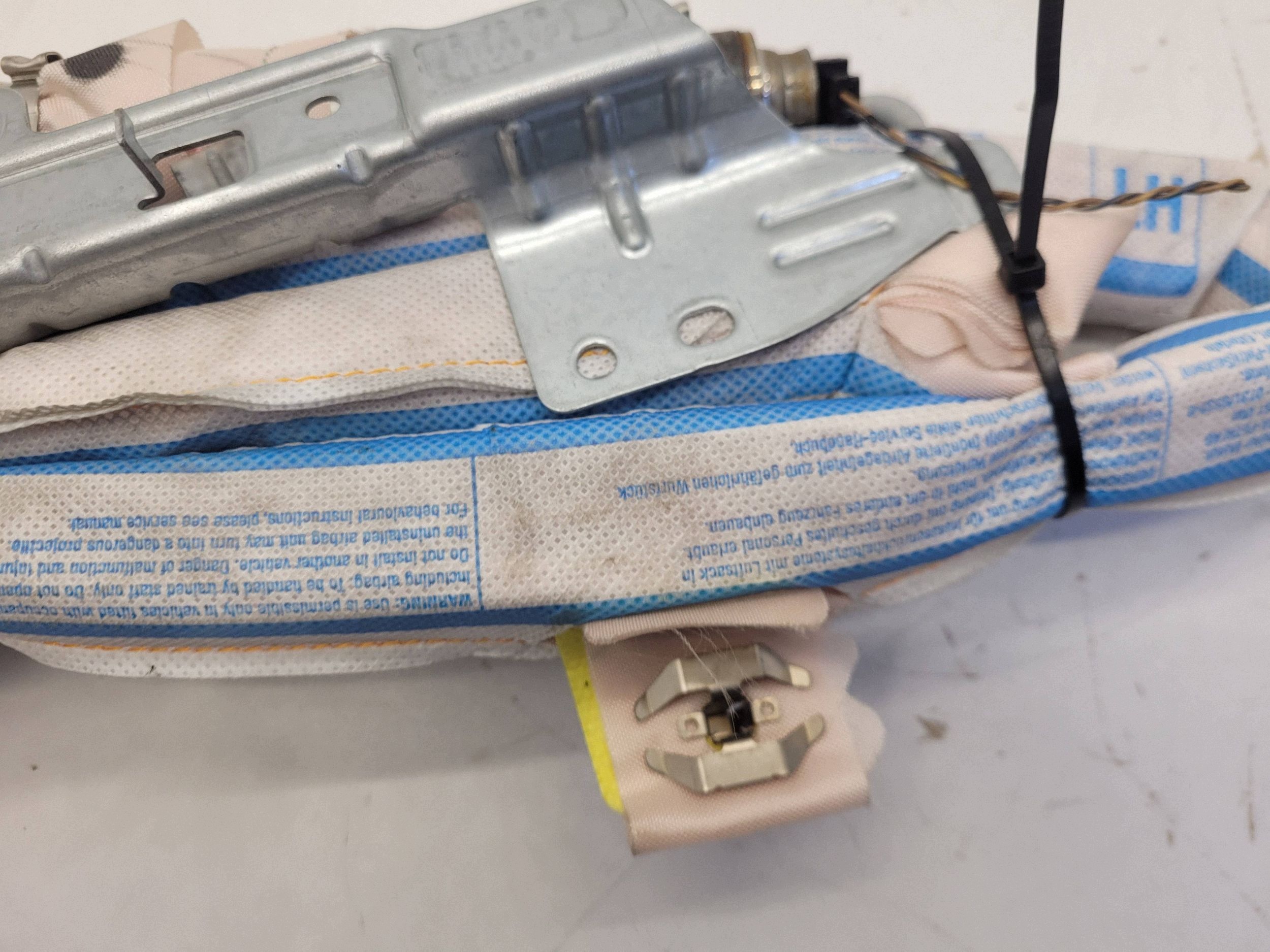 BMW 5 GT Airbag POWIETRZNA KURYNA AIRBAG links 306656810