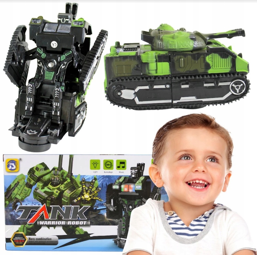 ROBOT CZOŁG NA BATERIE B GO Rodzaj pojazdu wojskowy