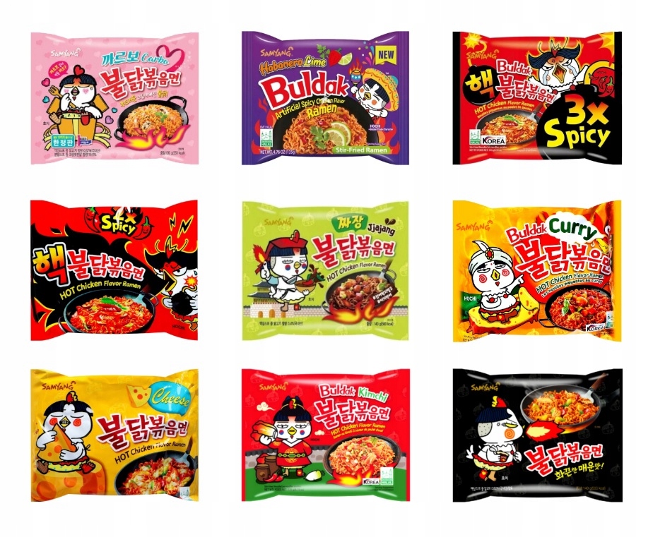 Sada instantních nudlových polévek „čínské“ Z Celé Asie 10 ks