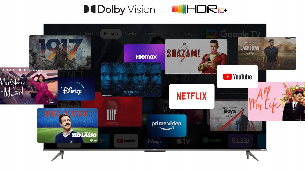 Telewizor QLED TCL 50C645X1 50" 4K UHD Smart Wi-Fi Internet Kod producenta 50C645X1