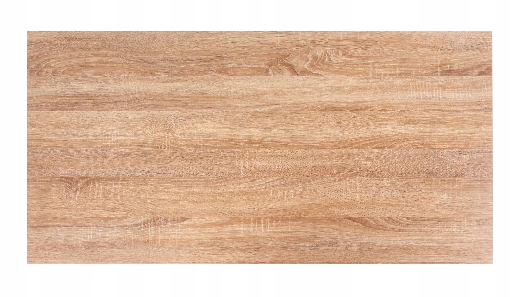 BIURKO DĄB SONOMA -CZARNE NOWOCZESNE Szerokość mebla 120 cm