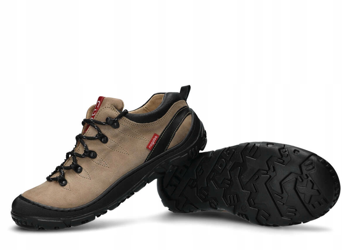 NAGABA 241 BEŻ - TREKKING DAMSKI - ROZMIAR 40 Wzór dominujący bez wzoru