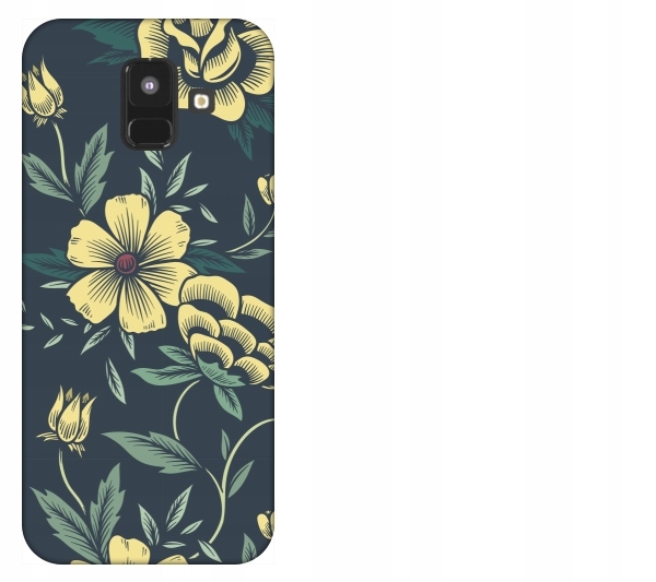 

Etui pokrowiec Samsung Galaxy A6 2018 Floral kwiat