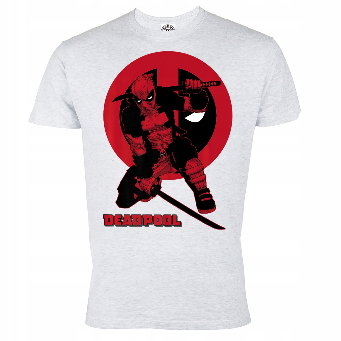 

Męska Koszulka Bawełniana Dla Fana Deadpool Marvel