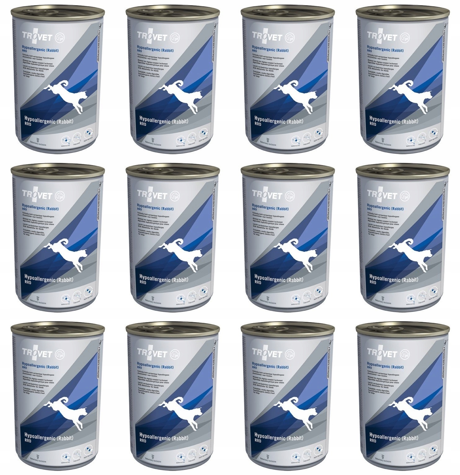 Levně Trovet Dog Rrd Hypoallergenic Králík 12 x 400 g