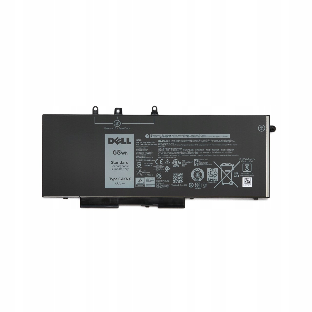 Dell Latitude 5480 5580 5590 68Wh Gjknx Nová Originální Baterie Výrobce 2025