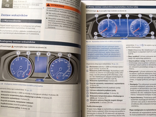 VW GOLF VII 7 polska instrukcja obsługi naw media Autor Auto