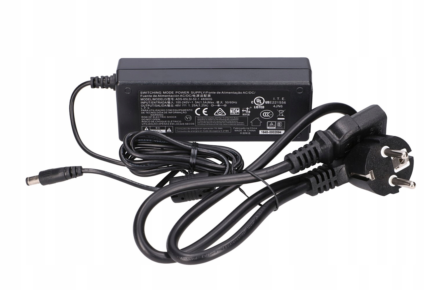 Switch US-8-60W-5 UniFi 8x RJ45 1000Mb/s 4x PoE 60W 5-PACK Kod producenta US-8-60W-5