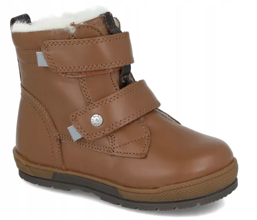 Bartek chłopięce kozaki wełniane ciepłe zimowe buty ze skóry 8630552 r. 23