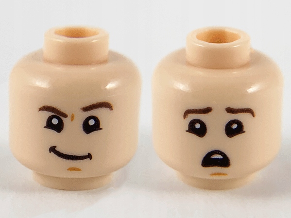 

Lego Głowa Główka Męska Light Nougat 3626cpb2660