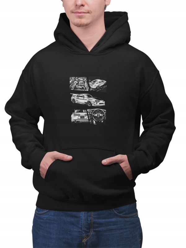 

Jdm Męska Bluza Toyota Supra Motoryzacja S