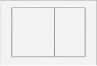 Kk-pol Splachovací Tlačítko M05, Bílý Lesk