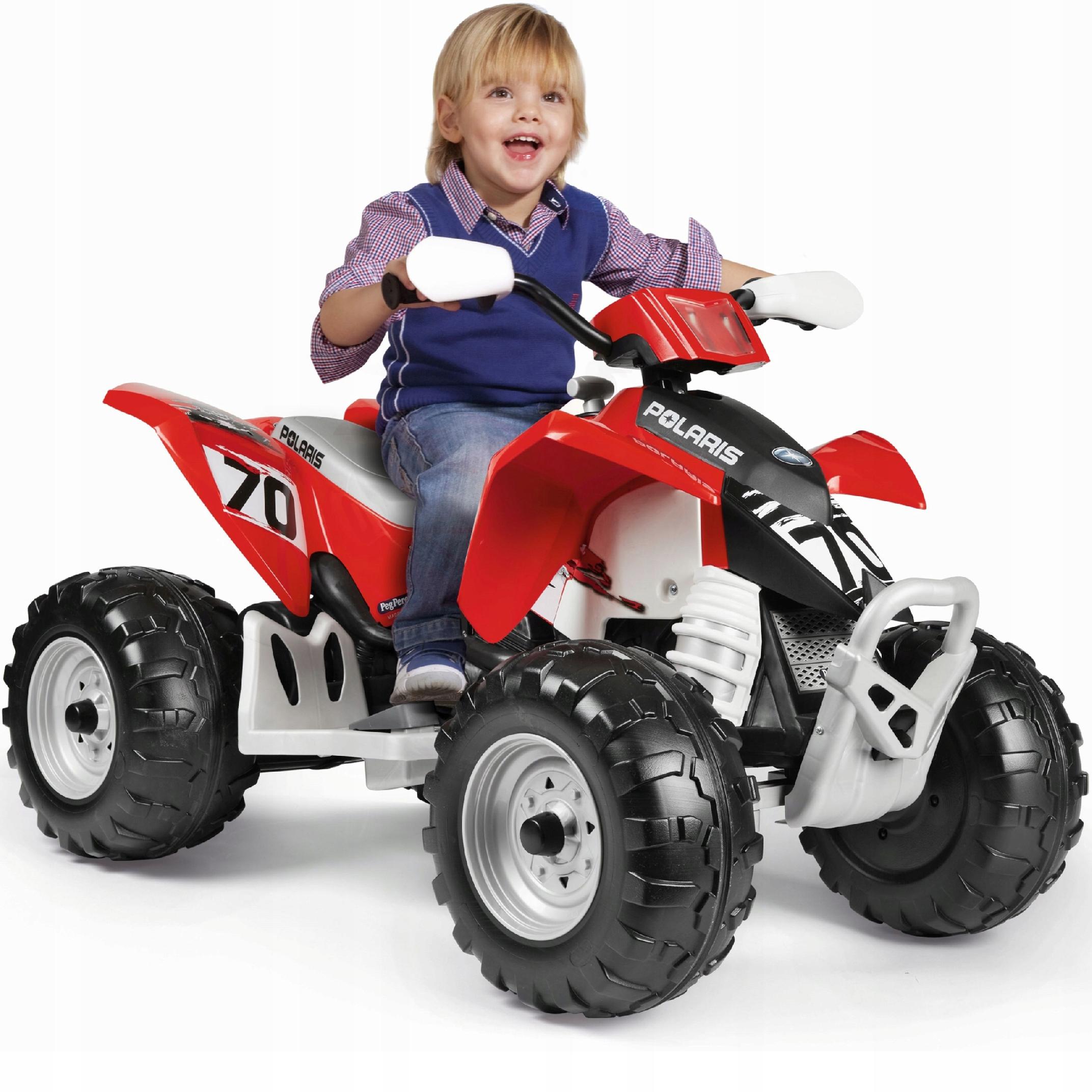 Quad Peg Perego Polaris Outlaw 330W Led Dźwięki