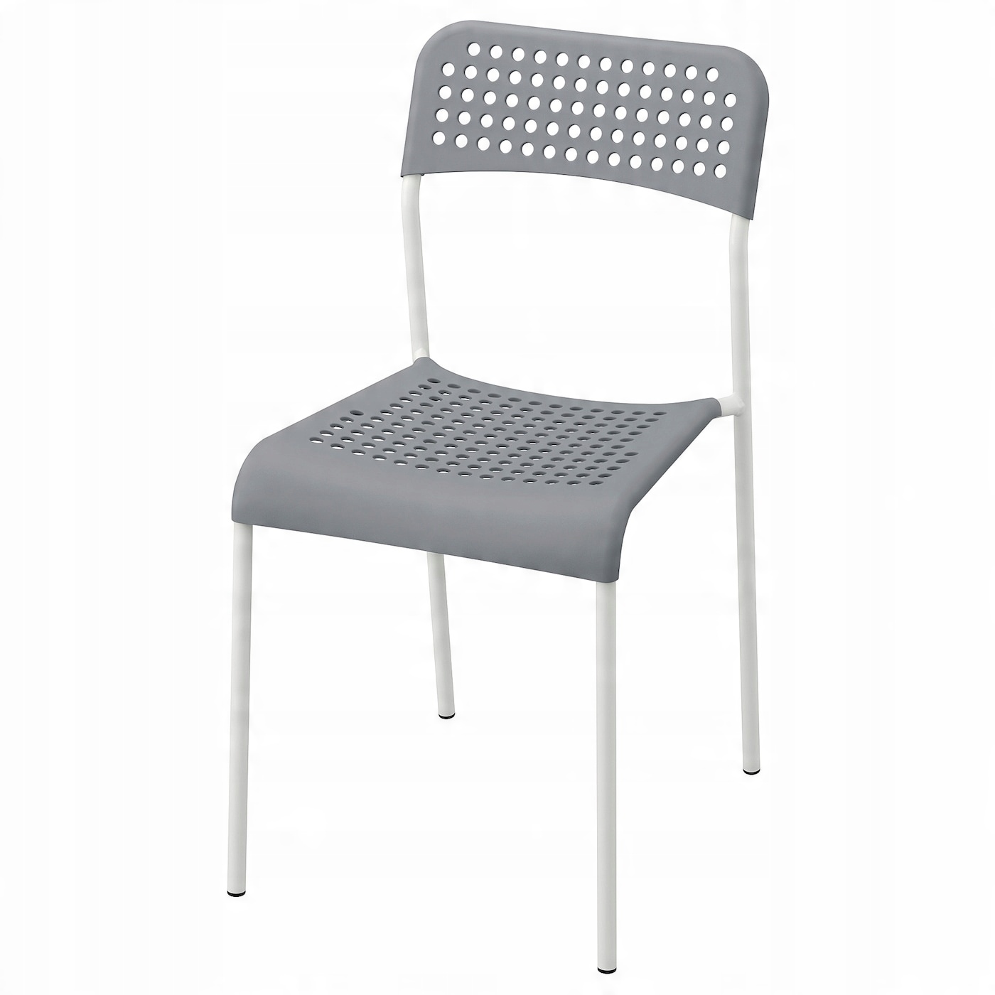 

Ikea Adde Krzesło - szary/biały