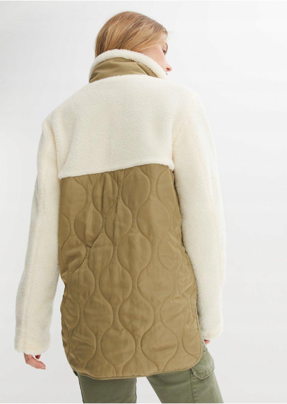 42 Bonprix KURTKA ZIMOWA DAMSKA Rękaw długi rękaw