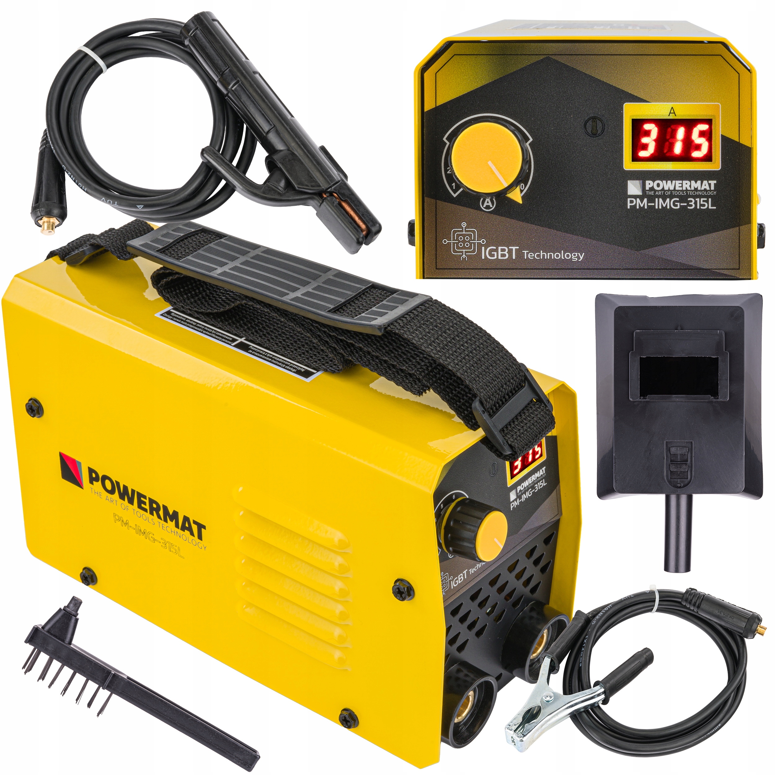 SPAWARKA INWERTOROWA INWERTEROWA LCD MMA 315A IGBT