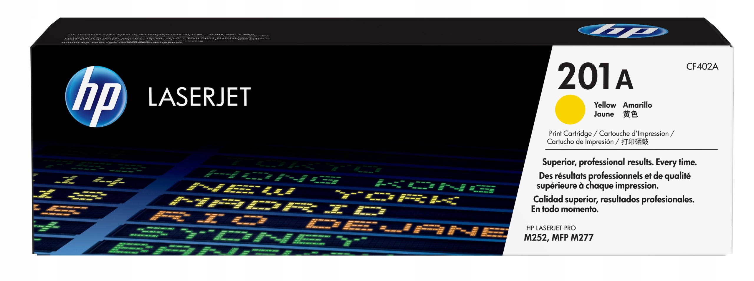 Žltý toner Hp CF402A