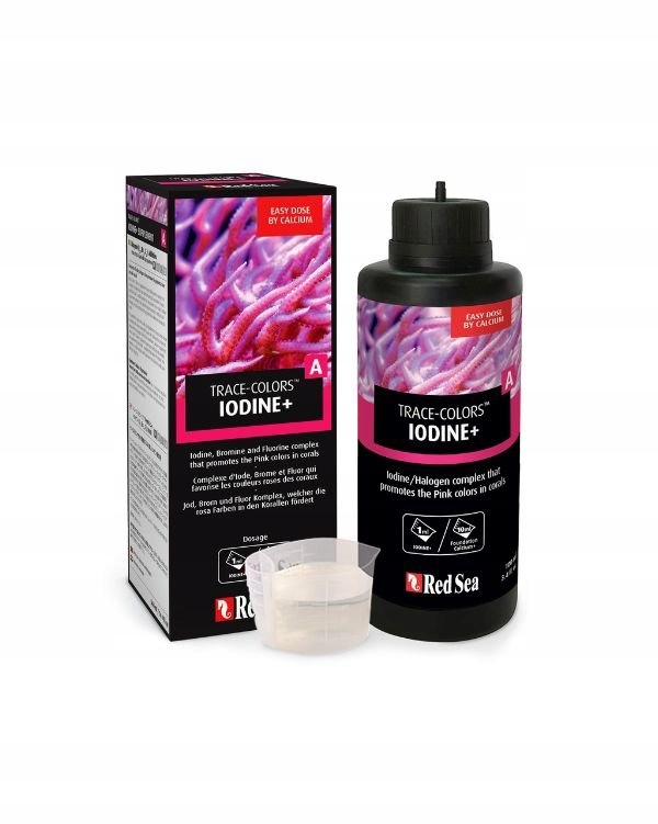 Red Sea Trace Colors A Iodine+ 500 ML Doplněk Jódu A Prvků