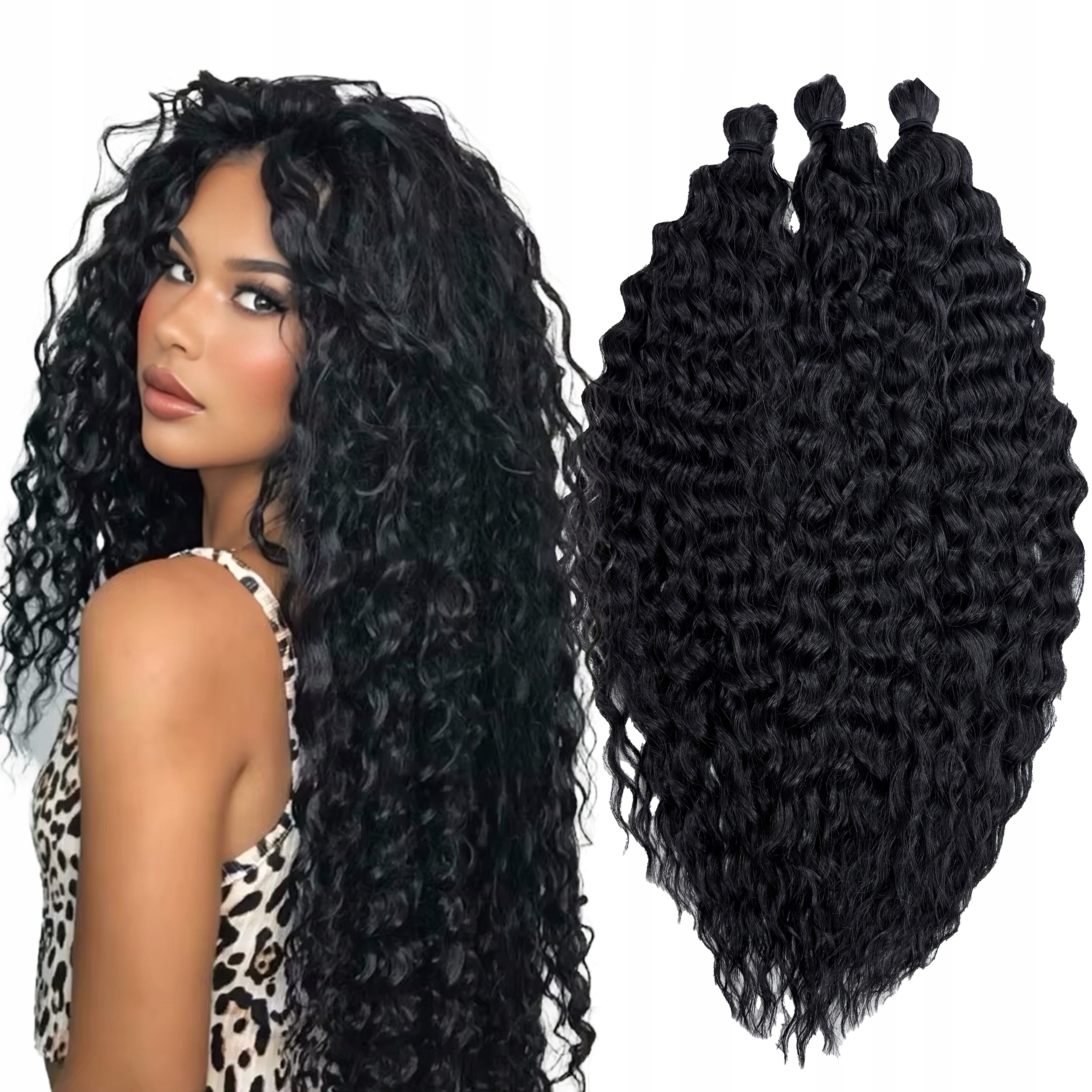 Syntetické vlasy Ariel Arielky Pro černé 300g #1 Afroloky Umělé Vlasy