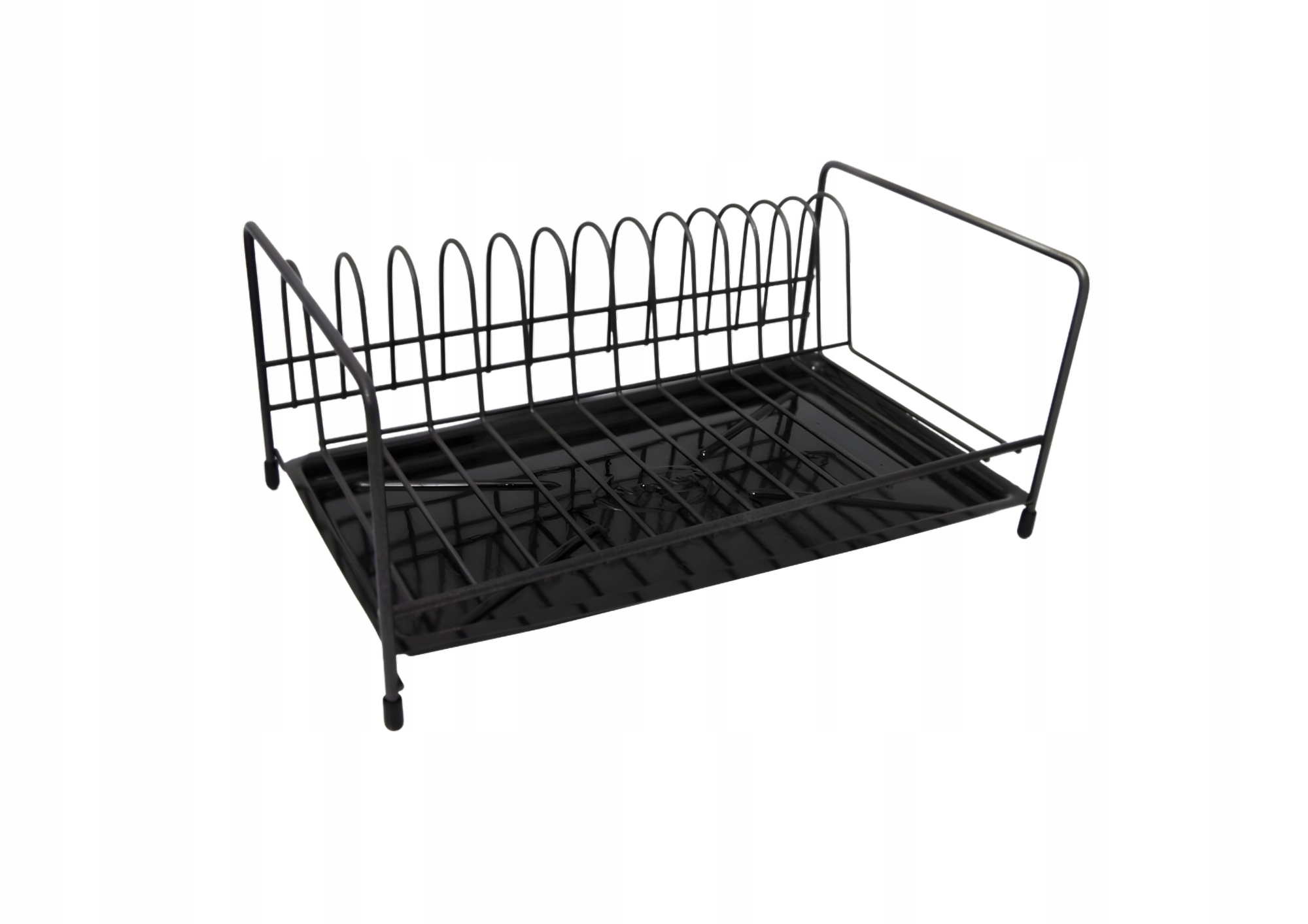 Levně Ander mini odkapávač odkapávač na nádobí černý 1G 31 cm