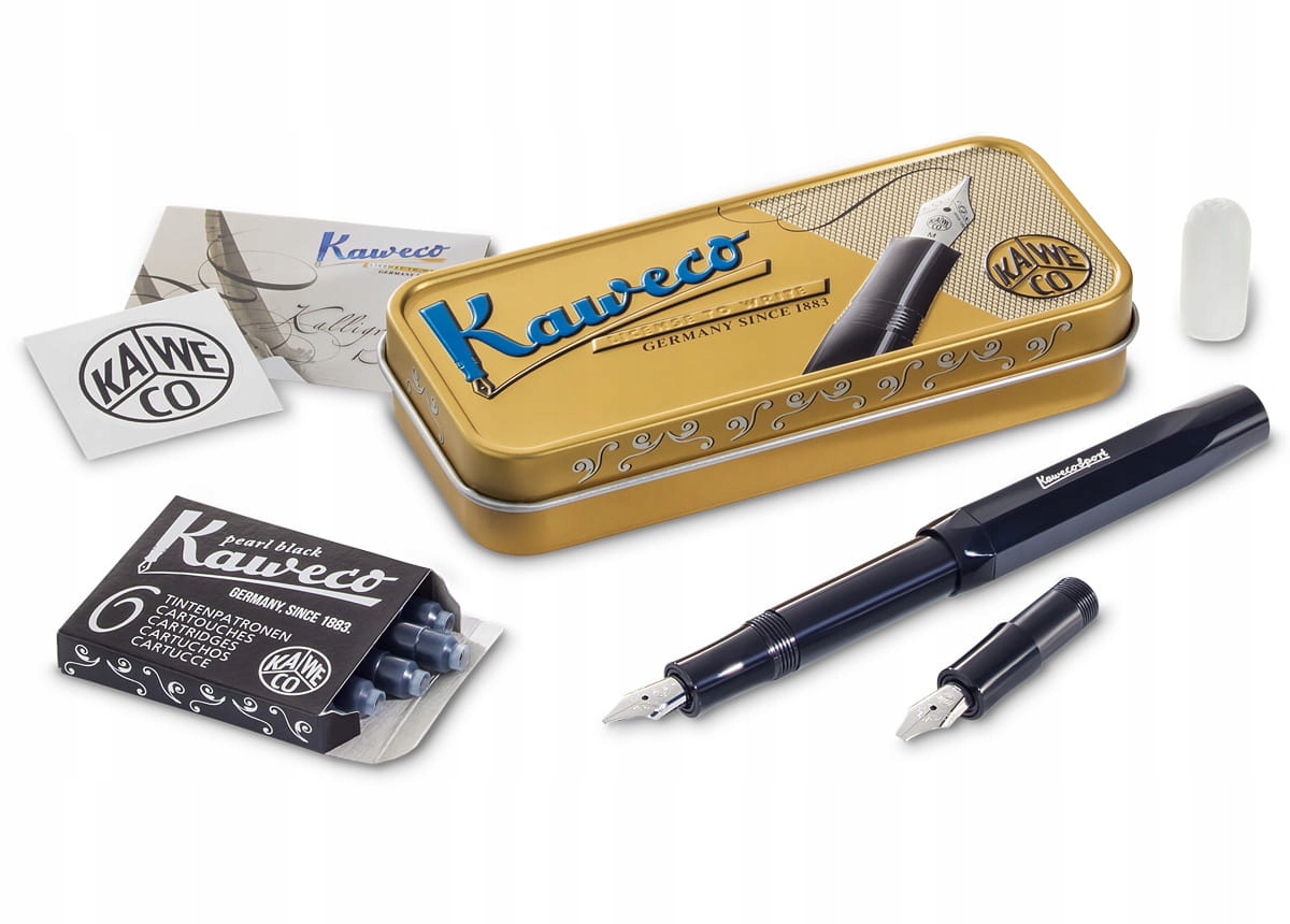 Zestaw do Kaligrafii Kaweco Czarny S