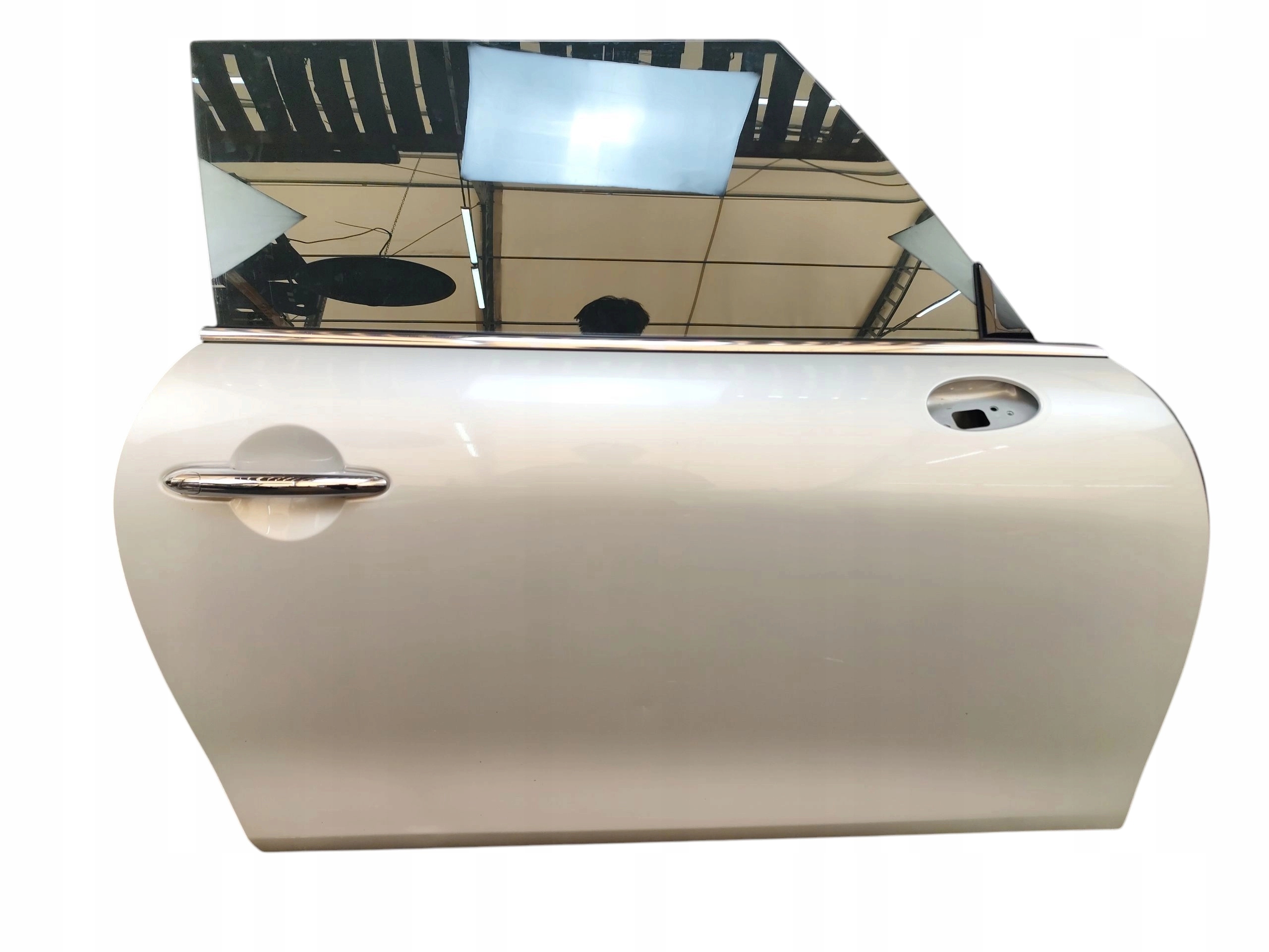 door right front MINI COOPER F56 (2013-2017) WHITE SILVER METALLIC (A62)
