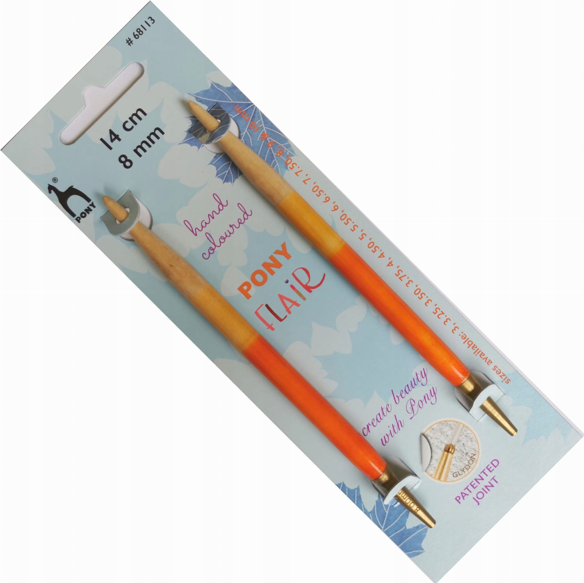 koncovky drátů 14cm 8mm Pony Flair 68113 pro spojení s vlascem