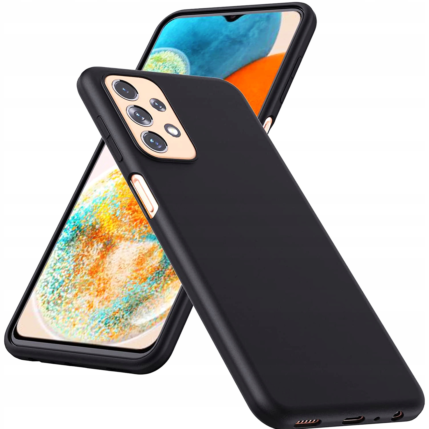 

Etui Matowe Slim do Samsung Galaxy A23 5G Szkło
