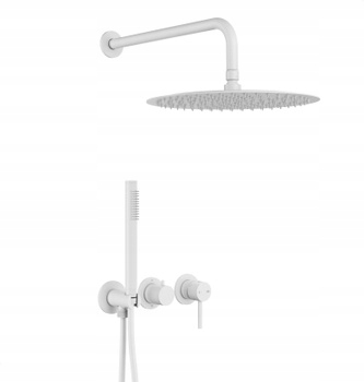 Kfa Podomietková Sprchová Súprava S Moza Batériou, Biela Matná