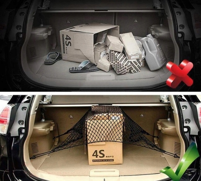 Siatka Do Bagażnika Autosiatka Samochodowa 115x60 Numer katalogowy producenta QAT247