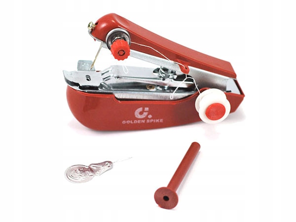 MINI MASZYNA RĘCZNA DO SZYCIA IGŁA NIĆ PRZENOŚNA MANUALNA BEZ ZASILANIA Rodzaje ściegów prosty