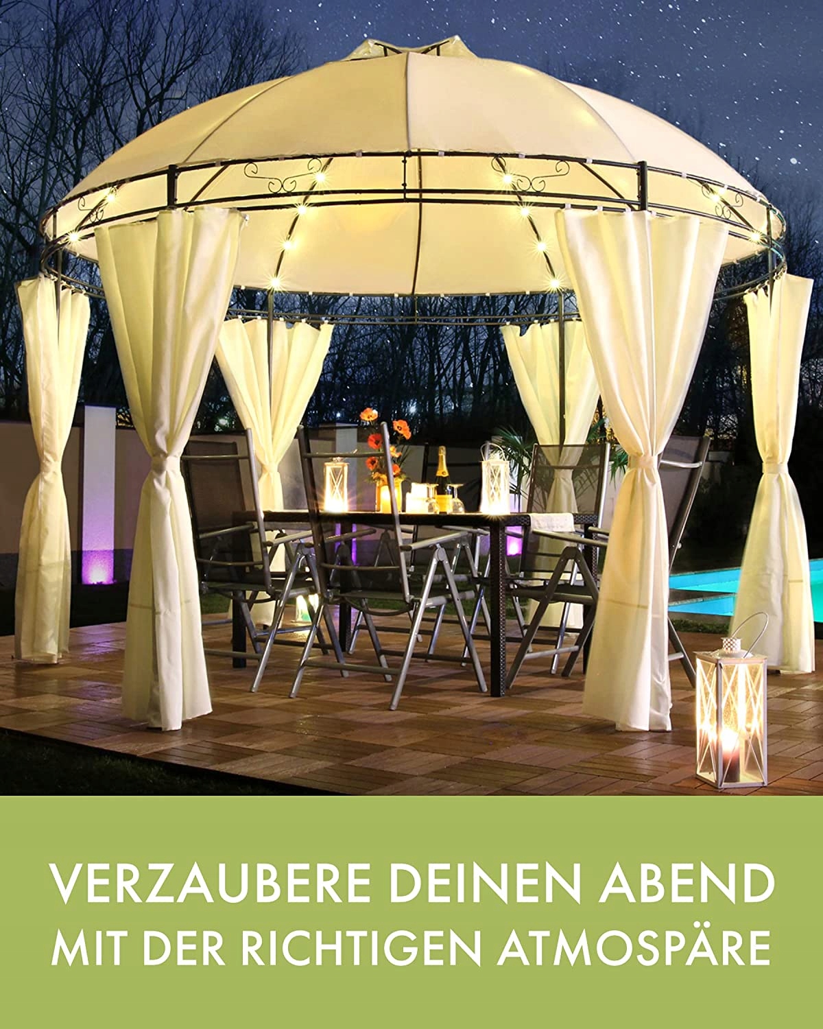 LAVO PAWILON OGRODOWY NAMIOT KOLOR ANTRACYT Kod producenta 5010031