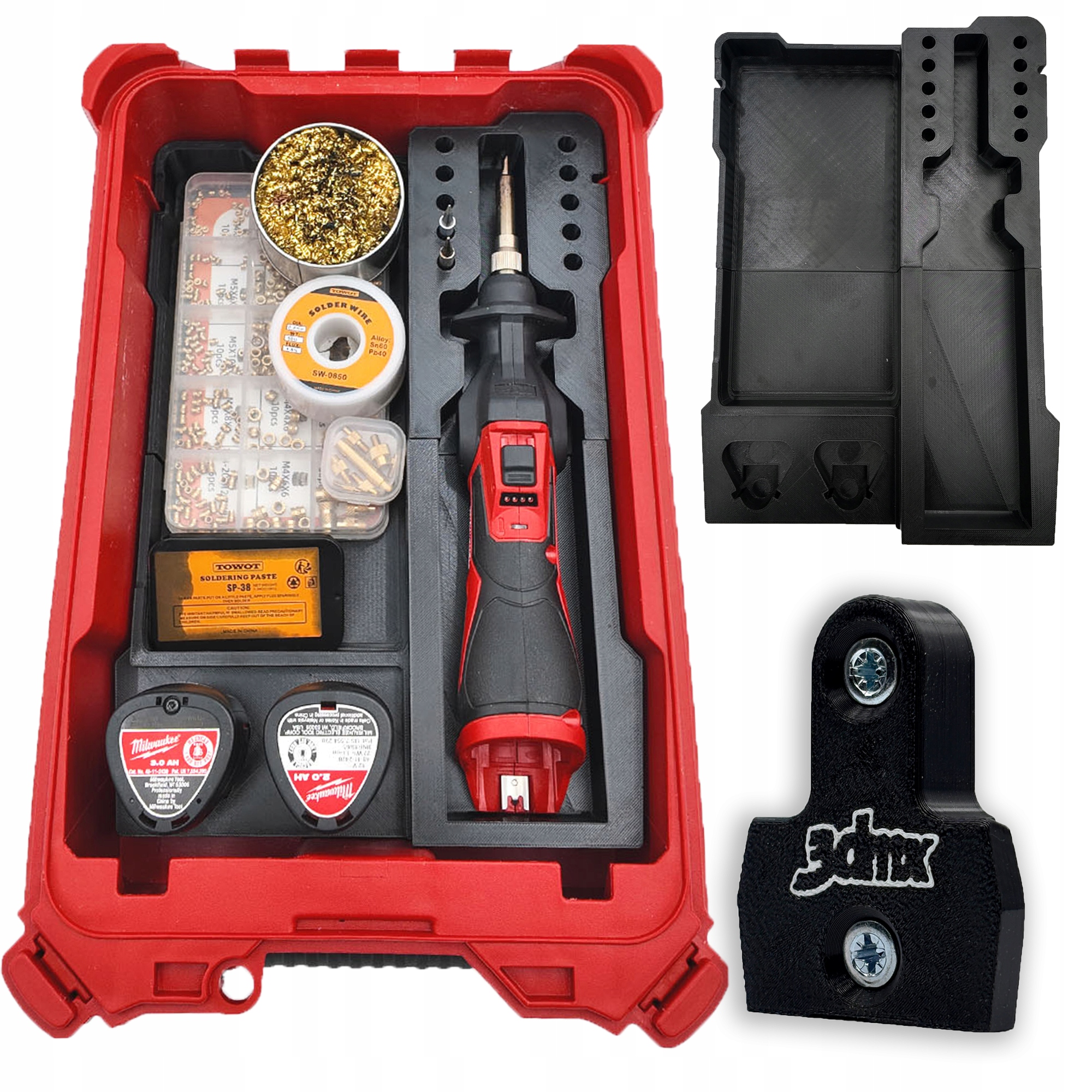 Organizer Wkładka Milwaukee Packout Do M12 Si Lutownica 3DMX