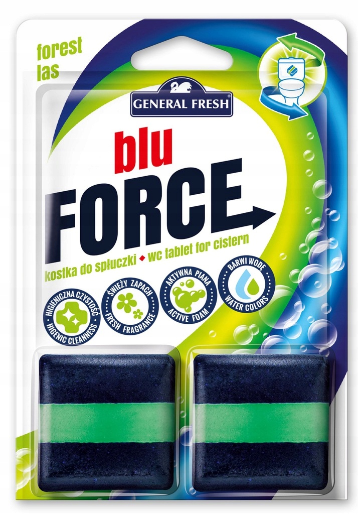 

General Fresh Force kostka do spłuczki Las 2szt