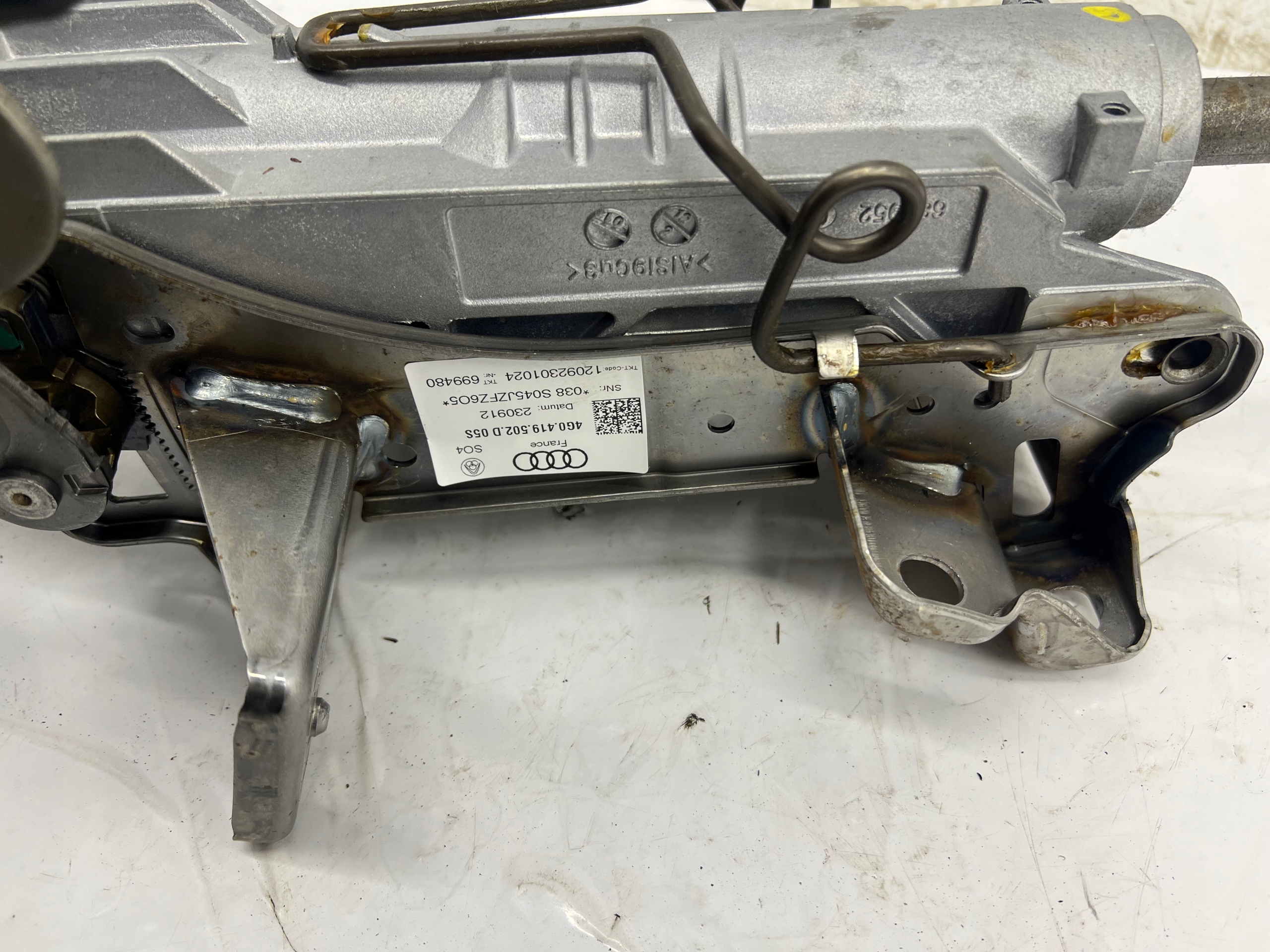 AUDI A6 C7 A7 Colonne de direction Pièce Boîter direction Croix 4G0419502D