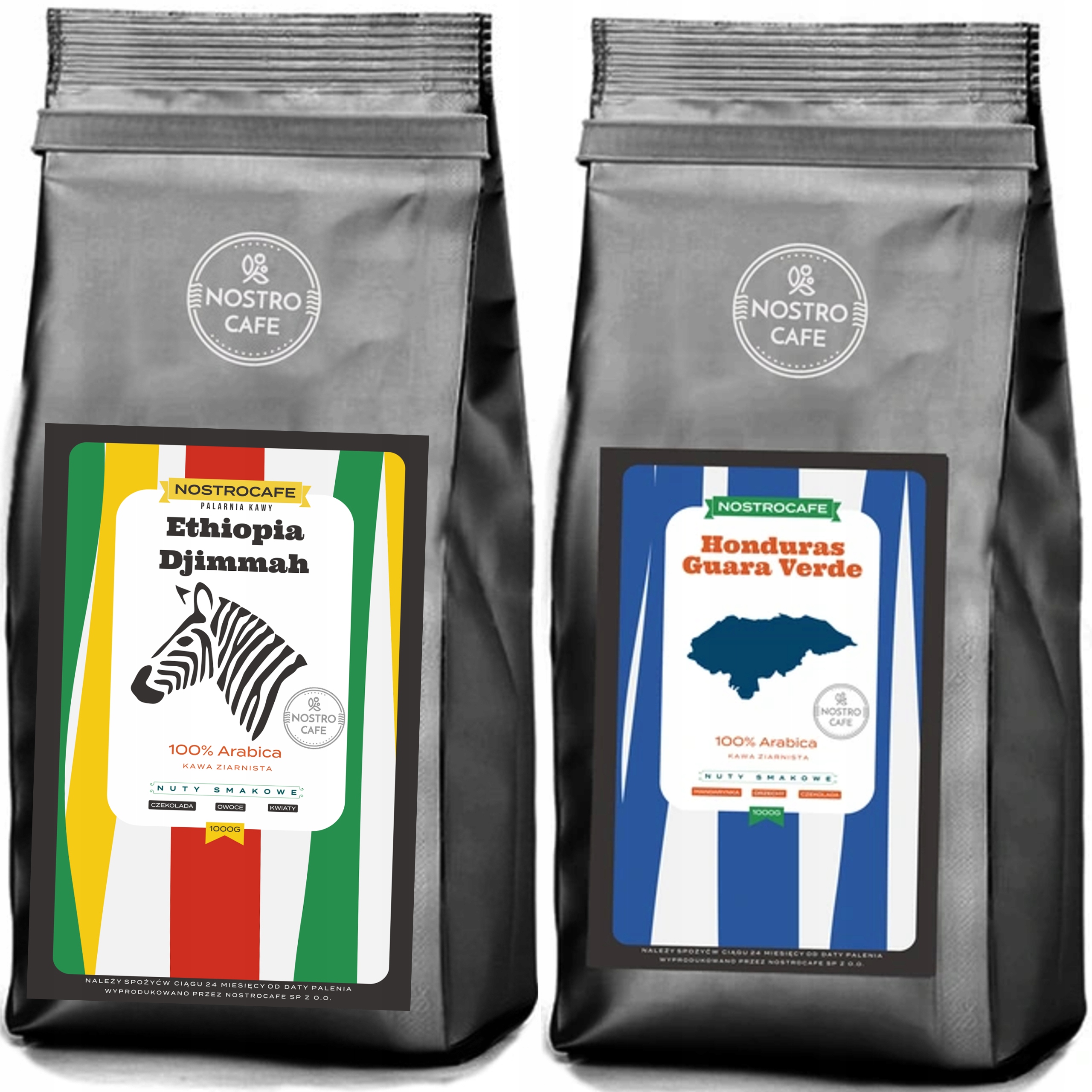 Levně Káva Zrnková 2KG Honduras Gv Etiopia Dijmmah