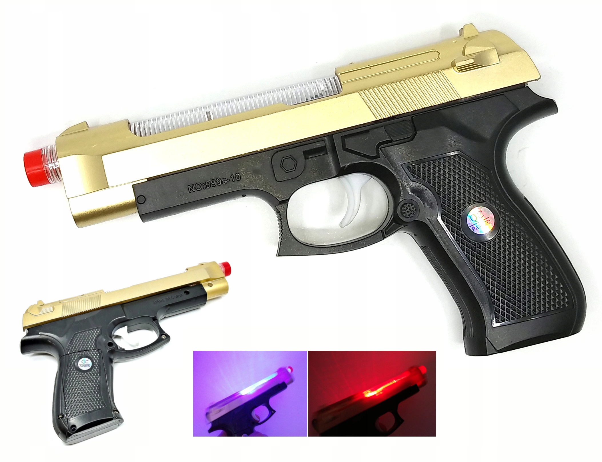

Pistolet Dla Dzieci Na Baterie Światło Dźwięk