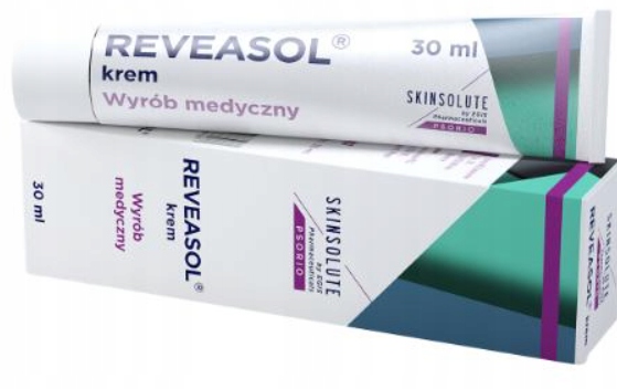Reveasol, krem na łuszczcę i Azs, 30 ml