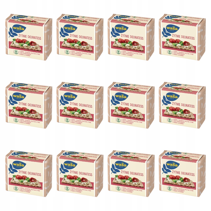 Wasa Trvanlivé pečivo Žitné 210 g X12