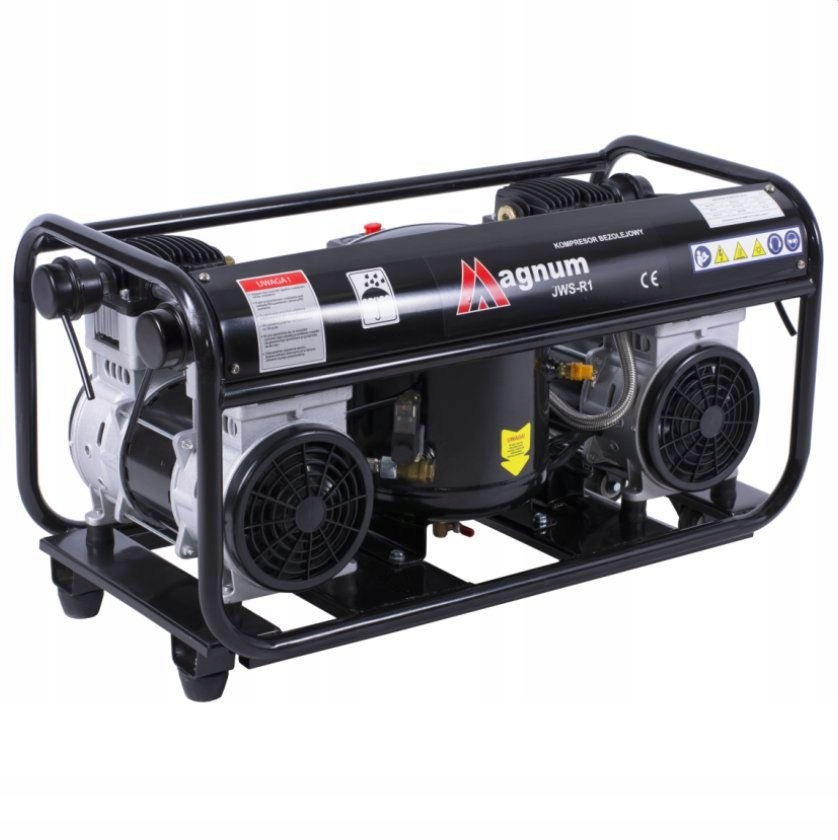 JWS R1 MAGNUM KOMPRESOR BEZOLEJOWY SPRĘŻARKA wydajny i cichy Kod producenta JWS R1