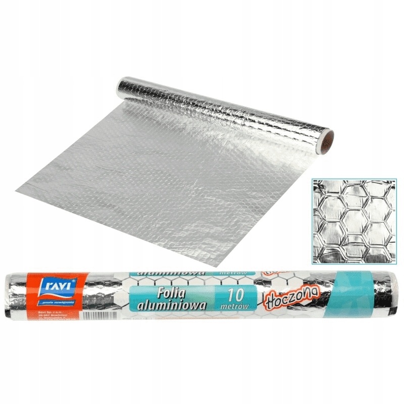 

Ravi Folia Aluminiowa 10M Tłoczona