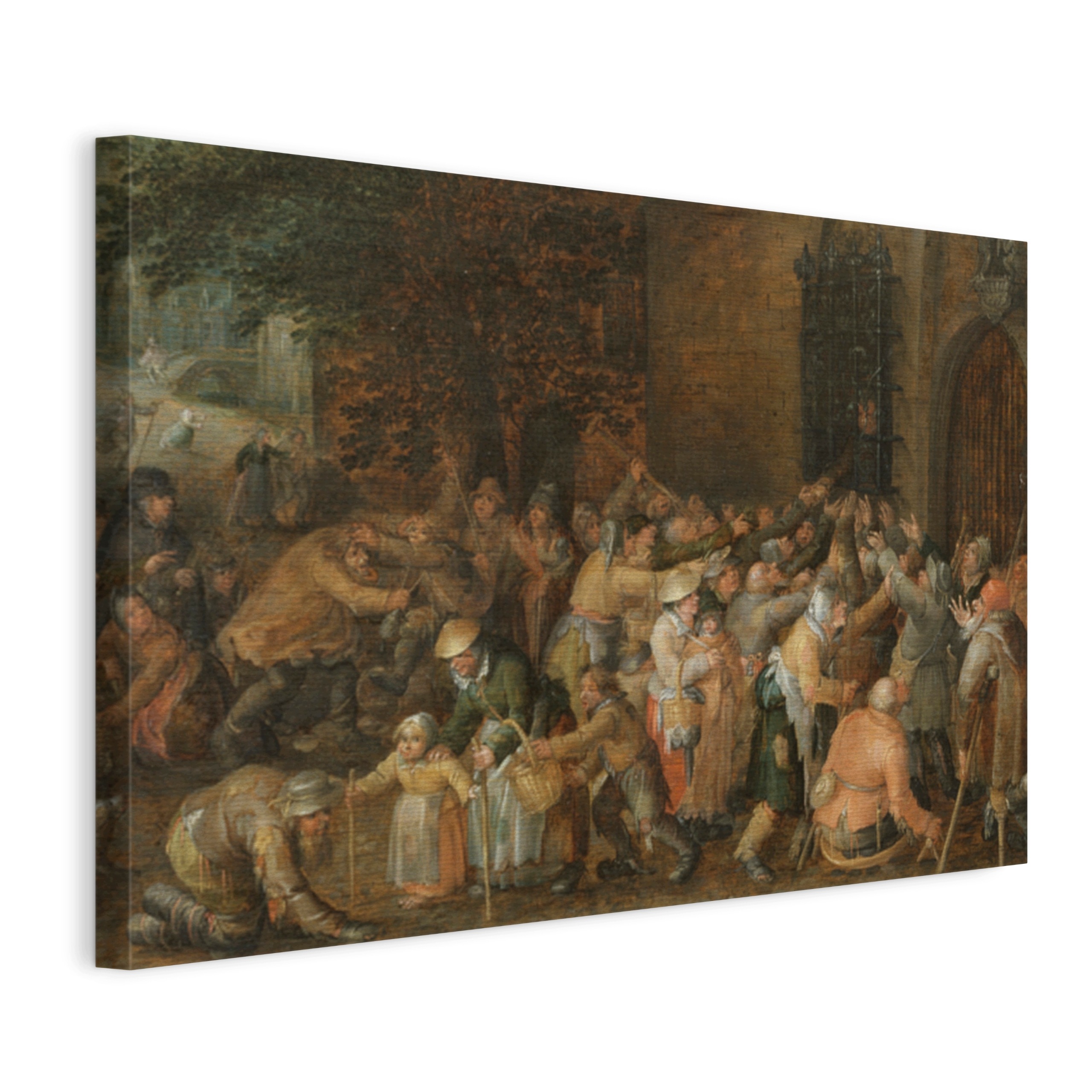 Obraz Na Plátně David Vinckboons Distributing Alms 120x80