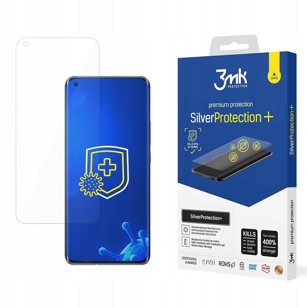 

Xiaomi MI 11 5G 3MK Silverprotection+