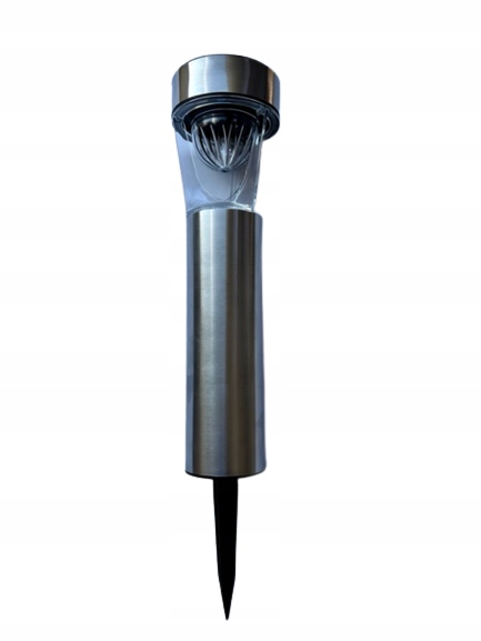 

Lampa Solarna Ze Stali Nierdzewnej Biały Led