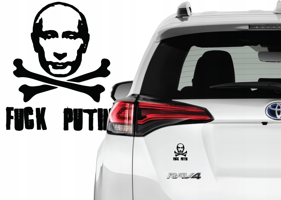 

Naklejka fuck putin rosja ukraina achtung russia