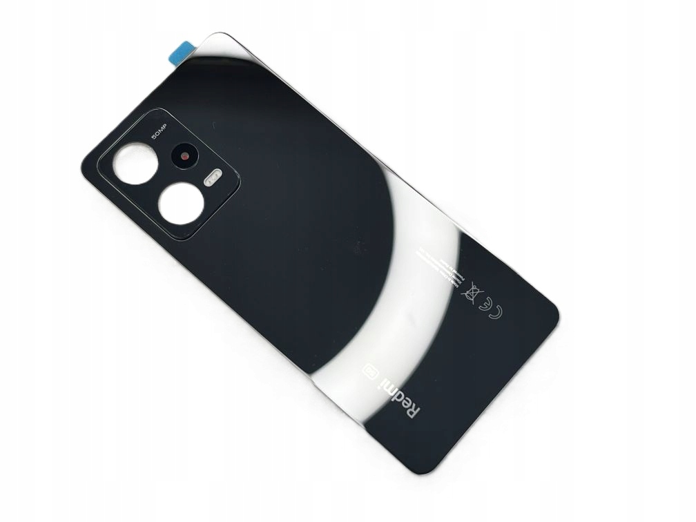 Oryginalna Klapka Baterii Redmi Note 12 Pro 5G Black Ce 22101316G Kompletna